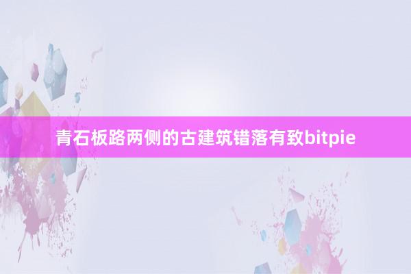 青石板路两侧的古建筑错落有致bitpie