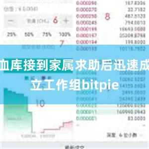 血库接到家属求助后迅速成立工作组bitpie