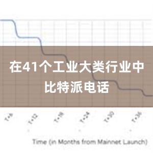 在41个工业大类行业中比特派电话