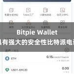 Bitpie Wallet具有强大的安全性比特派电话