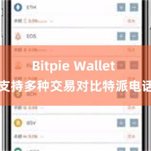 Bitpie Wallet 支持多种交易对比特派电话